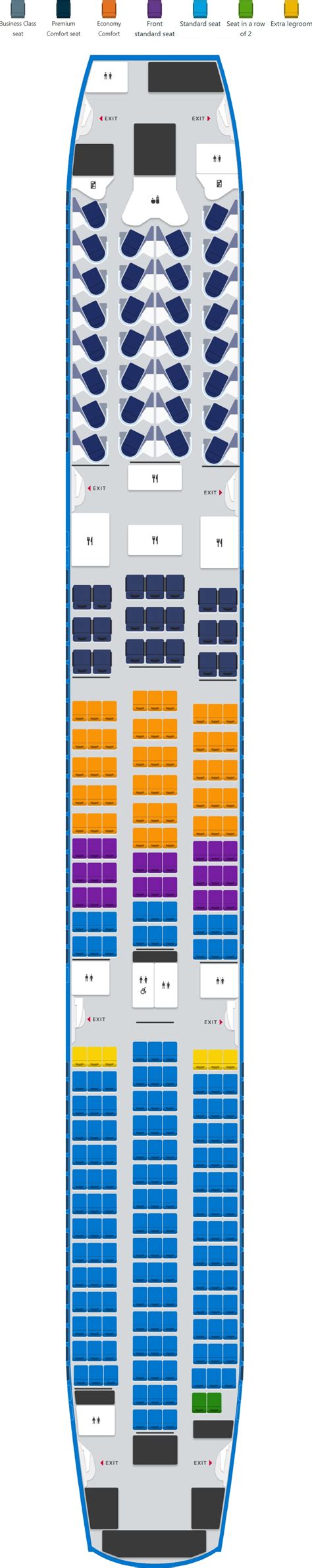 seatguru klm 787 10|SeatGuru Seat Map KLM .